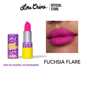 Lime Crime Soft Touch Lipstick Fuchsia Flare