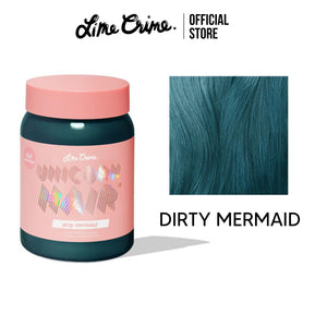 Lime Crime Unicorn Hair สี Dirty Mermaid (Seafoam Green) รุ่น Full Coverage ไลม์ คราม ครีมย้อมสีผม