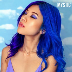 Lime Crime Unicorn Hair สี Mystic (Electric Blue) รุ่น Full Coverage ไลม์ คราม ครีมย้อมสีผม