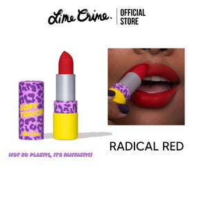 Lime Crime Soft Touch Lipstick Radical Red