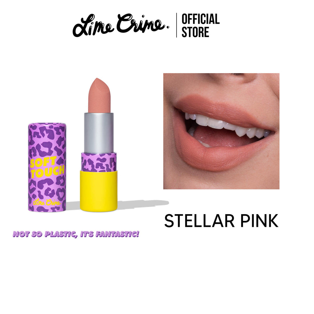 Lime Crime Soft Touch Lipstick Stellar Pink